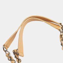 Chanel Brown Caviar Petite Shopping Tote
