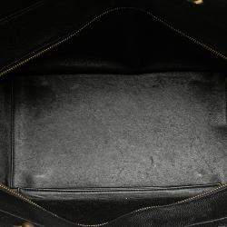 Chanel Black Grand Quilted Caviar Timeless Shopping Tote