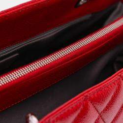 Chanel Red Caviar Grand Shopping Tote