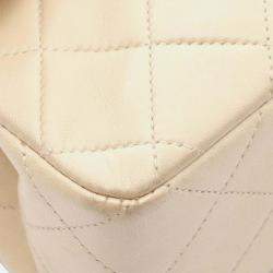 Chanel Brown Small Classic Lambskin Double Flap