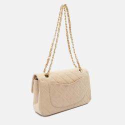 Chanel Brown Small Classic Lambskin Double Flap
