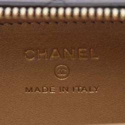 Chanel Black/Gold Extra Mini CC Quilted Golden Plate Vanity Crossbody