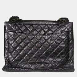 Chanel Paris-Londres Reissue Black Accordion Flap Bag