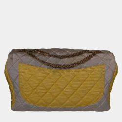 Chanel Faille Reissue Jumbo Tricolor  Flap Bag
