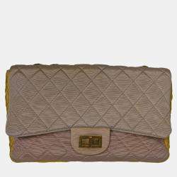 Chanel Faille Reissue Jumbo Tricolor  Flap Bag