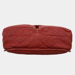 Chanel Natural Beauty Red Leather Flap Bag