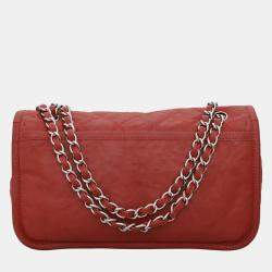 Chanel Natural Beauty Red Leather Flap Bag