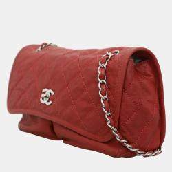 Chanel Natural Beauty Red Leather Flap Bag