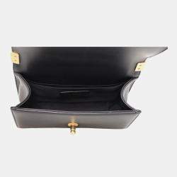 Chanel Small  Black Leather Boy Bag