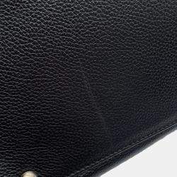 Chanel Executive Black Leather Tote Bag