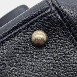 Chanel Executive Black Leather Tote Bag
