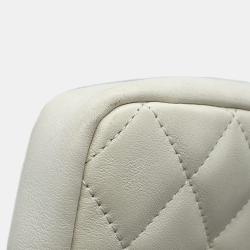 Chanel Cambon Line Medium White/Black Calf Leather Shoulder Bag 