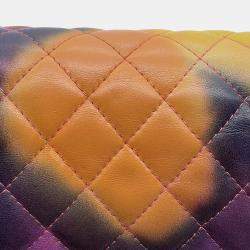 Pre Owned Chanel Boy Chain Pink/Multicolor Lambskin Shoulder Bag 