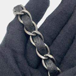 Chanel Matelasse Chain Black Leather Shoulder Bag 