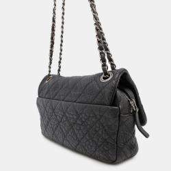 Chanel Matelasse Chain Black Leather Shoulder Bag 