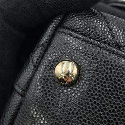 Chanel Coco Handle 2Way Shoulder Bag Black Caviar Leather Size Xxs