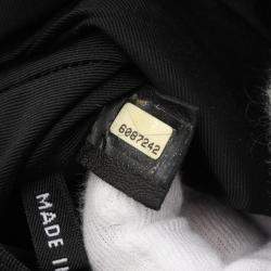 Chanel Black Chocolate Bar Reissue Canvas Printed Multipocket Flap