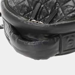 Chanel Coco Cocoon Backpack Black Nylon