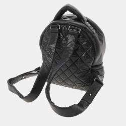 Chanel Coco Cocoon Backpack Black Nylon