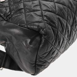 Chanel Coco Cocoon Backpack Black Nylon