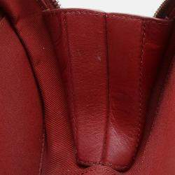 Chanel Round As Earth 2Way Bag Shoulder Patent Leather Red