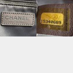 Chanel Shoulder Bag Gst Caviar Skin Leather Red
