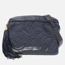 Chanel Navy Shoulder Bag