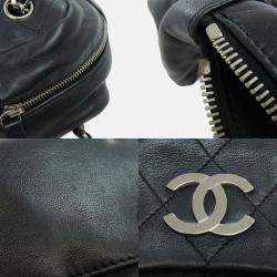 Chanel Coco Mark Matelasse Tote Bag Lamb