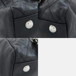 Chanel Coco Mark Matelasse Tote Bag Lamb