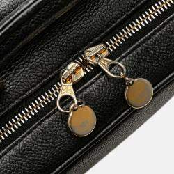 Chanel Black CC Caviar Vanity Case