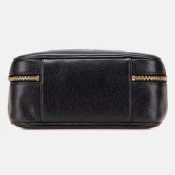Chanel Black CC Caviar Vanity Case