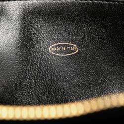 Chanel Black Quilted Lambskin CC Charm Tote