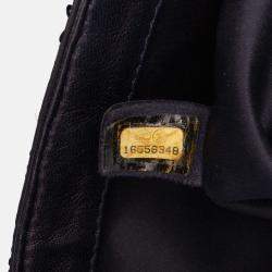 Chanel Blue Medium Sequined Satin Single Flap