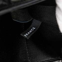 Chanel Black Chocolate Bar Lambskin East West Flap