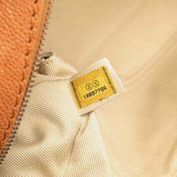 Chanel Brown Small CC Quilted Caviar Outdoor Ligne Doctor Bag