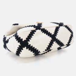 Chanel Medium Multicolor Calfskin Crochet 19 Flap Bag
