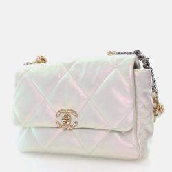 Chanel Large Iridescent Calfskin 19 Flap Bag