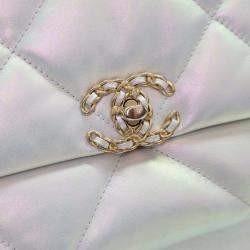 Chanel Large Iridescent Calfskin 19 Flap Bag