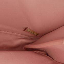 Chanel Red Small Aged Calfskin Straight Lined Flap