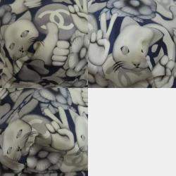 Pre Owned Chanel Cat Motif Tote Bag Nylon