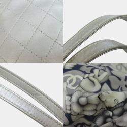 Pre Owned Chanel Cat Motif Tote Bag Nylon