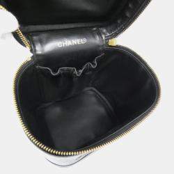 Pre Owned Chanel CC Timeless Caviar Leather Vanity Case