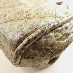 Pre Owned Chanel Gold Handbag