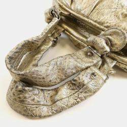 Pre Owned Chanel Gold Handbag