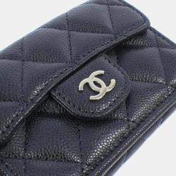 Chanel Timeless Classic Black Leather Wallet