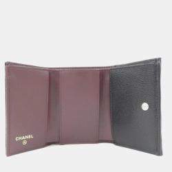 Chanel Timeless Classic Black Leather Wallet