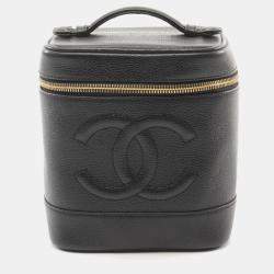 Chanel CC Timeless Caviar Leather Vanity Case