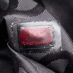 Chanel Diamond Stitch Black Suede Messenger Bag