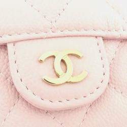 Chanel Timeless Black Leather Classic Line Wallet