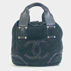 Chanel Cc Mark Bag Hand Bag Black